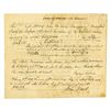 Image 2 : Somerset and Bedford Turnpike Road Co., 1821 Issued Stock Settlement