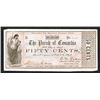 Image 1 : Parish of Concordia. 1862 Issue Obsolete Banknote.