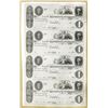 Image 2 : Newark Banking & Insurance Co. Uncut Proof Sheet $1-$1-$1-$1.