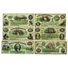 Image 1 : State of South Carolina, $1-$50 Set, 6 Different Denominations.
