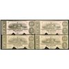 Image 1 : Confederate States if America, 1862 Banknote Trio