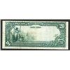 Image 2 : National Bank Note, City National Bank of Duluth, MN, CH# 6520, Blue Seal, $20, 1902 Date Back.