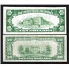 Image 2 : National Iron Bank of Pottstown, 1929, $10 and $20, T1, Ch# 3494, National Banknote Pair.