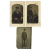 Image 1 : Early Photographs of Men in Military or Related Uniforms ca.1860-1870's.