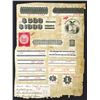 Image 1 : National Bank Note Company ca. 1860's Proof Vignette, Stamp and Design Elements Sheet.