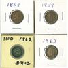 Image 1 : Early Indian Head Penny Assortment.