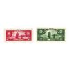 Image 2 : Kwangtung Provincial Bank, 1935 Local Currency Issue "Pak Hoi" Specimen Pair.
