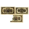 Image 1 : Soviet Republic of China Hunan-Kiangsi Province Revolutionary War Bond, One Yuan (2 pieces) and 5 Ji
