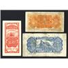 Image 2 : Lot of 3 Shoukuang Yumin Bank banknotes 50 cents, 20 and 25 yuan. _____________________