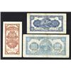 Image 2 : Lot of 3 Shoukuang Yumin Bank banknotes 50, 100, 200 yuan 1944. ______1944________________