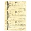 Image 1 : Bank of Australasia Proof Exchanges, ca.1867.
