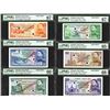 Image 1 : State Bank of Ethiopia, ND 1961 Issue, Set of 6 Specimen Notes