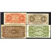 Image 2 : Banco de Guatemala, 1912-24 Quartet of Issued Notes