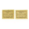 Image 1 : Montenegro, Kafana Carigrad in Cetinje, circa 1910s, Pair of 10 Para Scrip Notes