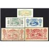 Image 2 : North Korea Central Bank, 1947, Set of 5 Notes inc. Safe Conduct Pass
