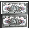 Image 1 : Banco Central De Reserva Del Peru, 1938 and 1944 Specimen Banknote Pair.