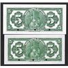 Image 2 : Banco Central De Reserva Del Peru, 1938 and 1944 Specimen Banknote Pair.