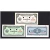 Image 1 : Central Bank of the Philippines 1949 Essay Banknote Trio.
