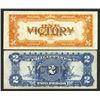 Image 2 : Philippines Treasury Certificate Victory Series No. 66, Star Note Replacement Pair.