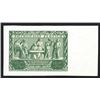 Image 1 : Bank Polski, 1936 Partially Printed Face and Back Proof or Error Banknote.