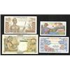 Image 2 : Caisse Centrale De La France D'Outre-Mer, 1950-60's Banknote Quartet.