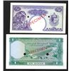 Image 2 : Central Bank of Tunisia, ND (ca. 1958) Pair of Specimen Notes