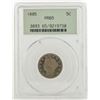 Image 1 : 1885 Liberty V Nickel Coin PCGS MS65PL