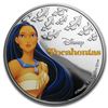 Image 1 : 2016 $2 Disney Princess Pocahontas .999 Fine Silver Proof Coin