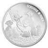 Image 1 : 2016 $2 Disney Scroogew McDuck .999 Fine Silver Proof Coin