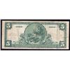 Image 2 : 1910 $5 First National Bank of San Francisco Currency Note - Hole