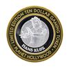 Image 2 : .999 Silver Planet Hollywood $10 Casino Gaming Token Limited Edition