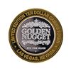 Image 2 : .999 Silver Golden Nugget Las Vegas $10 Casino Gaming Token Limited Edition