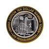 Image 2 : .999 Silver Las Vegas Club Nevada $10 Casino Gaming Token Limited Edition