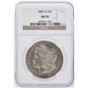 Image 1 : 1889 CC $1 Morgan Silver Dollar Coin NGC AU55
