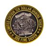 Image 1 : .999 Silver Whiskey Petes Casino Jean, NV $10 Casino Limited Edition Gaming Toke