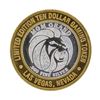 Image 1 : .999 Silver MGM Grand $10 Casino Gaming Token Limited Edition