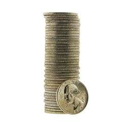 Roll of (40) 1959-P Brilliant Uncirculated Washington Silver Quarters