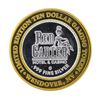 Image 1 : .999 Silver Red Garter Hotel and Casino $10 Casino Gaming Token Limited Edition