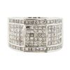 Image 2 : 14KT White Gold 3.00ctw Diamond Ring