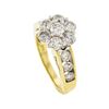 Image 4 : 14KT Yellow Gold 2.00ctw Diamond Ring