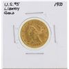 Image 1 : 1900 $5 Liberty Head Half Eagle Gold Coin