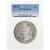 Image 1 : 1887-S $1 Morgan Silver Dollar Coin PCGS AU58