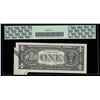 Image 2 : 1995 $1 Federal Reserve Note ERROR Gutterfold on face PCGS 55PPQ