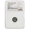 Image 1 : 1988 Canada $5 Maple Leaf Platinum Coin NGC MS67