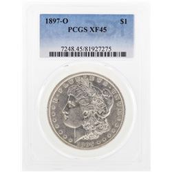 1897-O $1 Morgan Silver Dollar Coin PCGS XF45