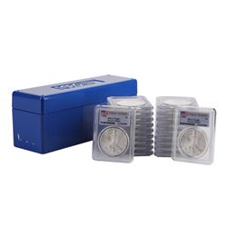 Set of (20) 2006 American Silver Eagle Coins PCGS MS69