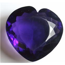 Natural Color Changing Amethyst Heart 290.41 Carats