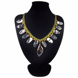 Natural MultiColor Pietersite Diamond Polished Necklace