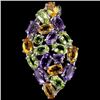 Image 1 : Natural Multi Gemstones Pendant