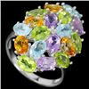 Image 1 : Natural Multi Gemstone Ring